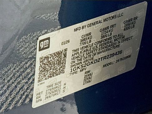 New 2026 GMC Yukon XL Elevation w/ Elevation Premium Package image 35