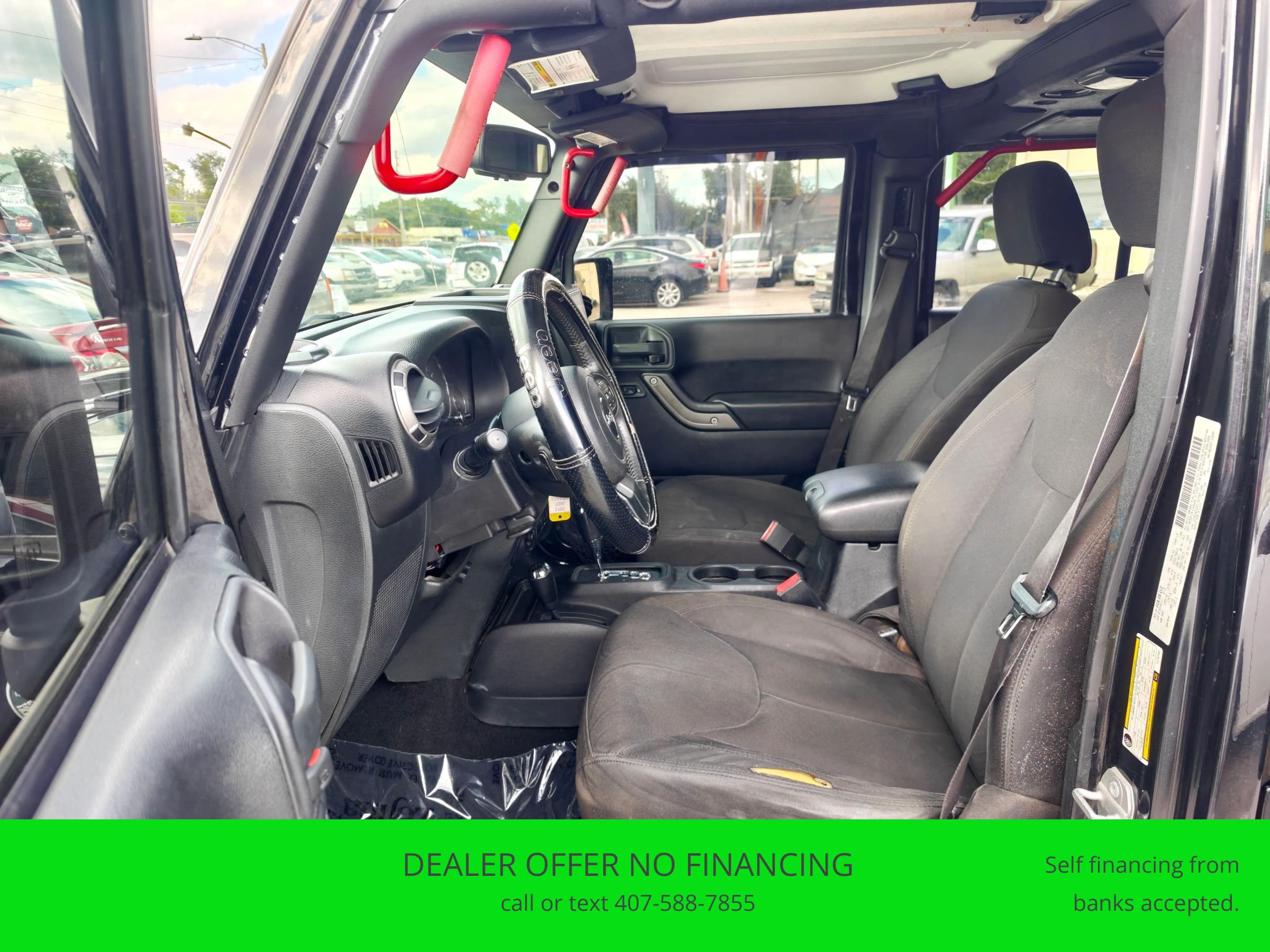 Used 2015 Jeep Wrangler Unlimited Sport w/ Quick Order Package 24S AWD/4WD image 9