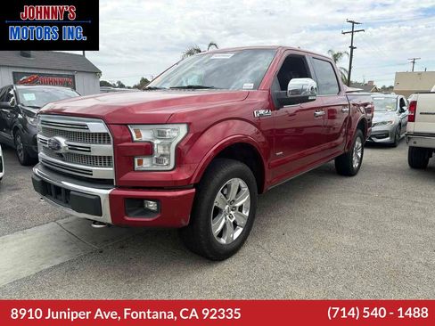 Used 2015 Ford F150 Platinum w/ Technology Package AWD/4WD image 1