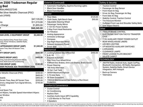 Used 2022 RAM 2500 Tradesman image 2