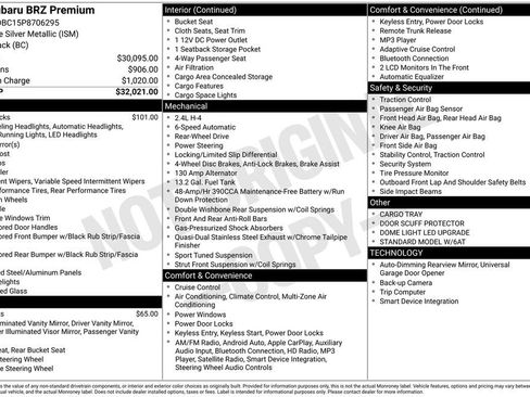 Used 2023 Subaru BRZ Premium image 7