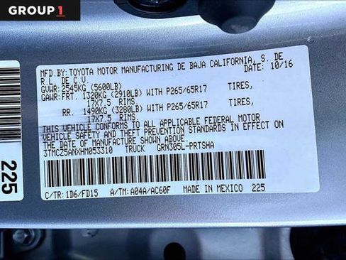 Certified 2017 Toyota Tacoma TRD Sport image 36