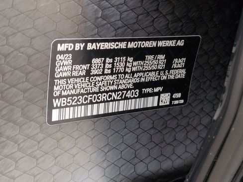 Used 2024 BMW iX xDrive50 w/ Sport Package image 34