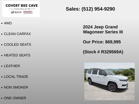 Used 2024 Jeep Grand Wagoneer Series III AWD/4WD image 6