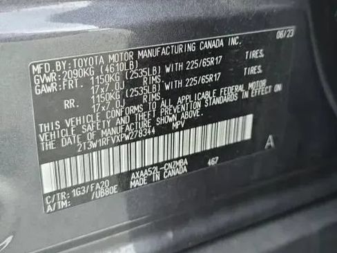Used 2023 Toyota RAV4 XLE w/ Convenience Package FWD image 53