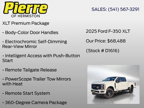 New 2025 Ford F350 XLT w/ Black Appearance Package image 12