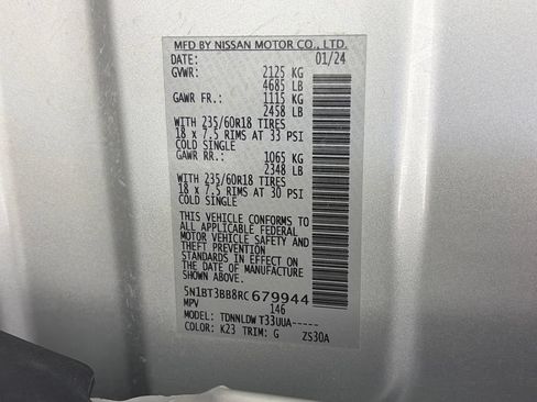 Used 2024 Nissan Rogue SV AWD/4WD image 9