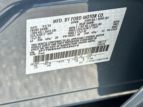 New 2026 Ford Maverick Tremor AWD/4WD image 20