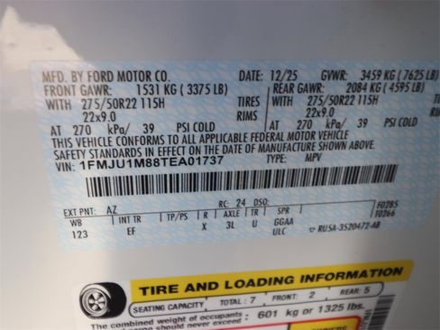 New 2026 Ford Expedition Platinum w/ Driver's Package image 25