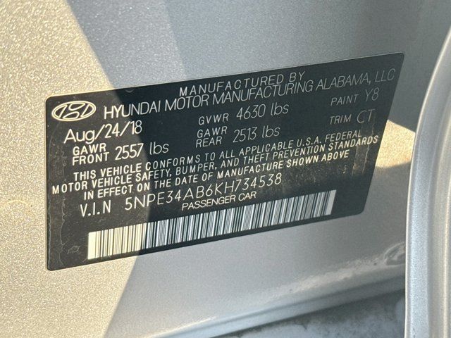Used 2019 Hyundai Sonata Limited FWD image 39