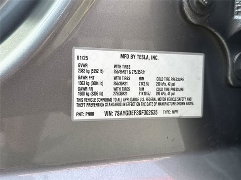 Used 2025 Tesla Model Y Performance AWD/4WD image 28