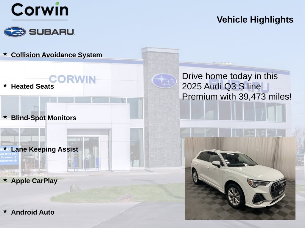 Used 2025 Audi Q3 2.0T Premium AWD/4WD image 6