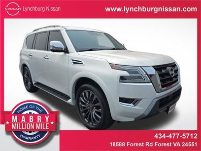 Used 2023 Nissan Armada Platinum w/ Captain's Chairs Package