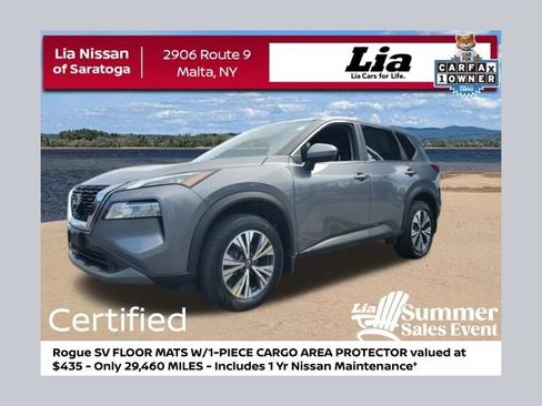 Certified 2023 Nissan Rogue SV AWD/4WD image 1