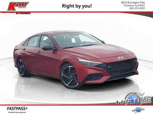 Certified 2023 Hyundai Elantra N Line FWD image 1