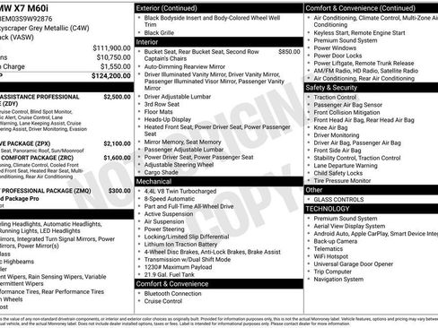Used 2025 BMW X7 M60i image 47