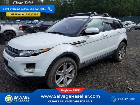 Used 2013 Land Rover Range Rover Evoque Pure Premium image 1