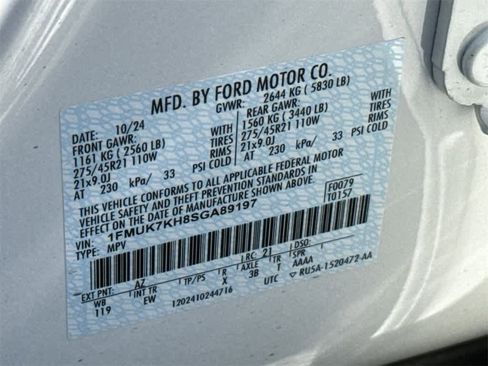 New 2025 Ford Explorer ST-Line w/ Premium Package image 36