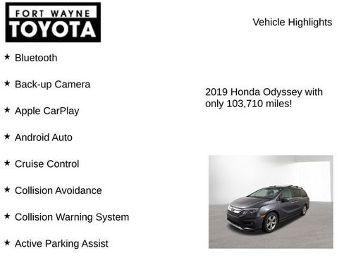 Used 2019 Honda Odyssey EX-L image 7