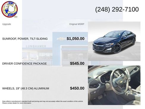 Used 2023 Chevrolet Malibu LT w/ Driver Confidence Package FWD image 5