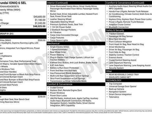 Certified 2025 Hyundai Ioniq 6 SEL RWD image 24