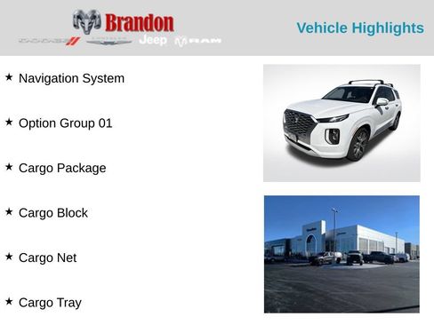 Used 2022 Hyundai Palisade Limited w/ Cargo Package AWD/4WD image 2