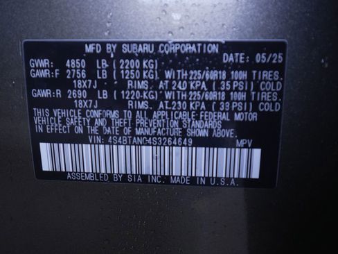 Used 2025 Subaru Outback Limited image 51