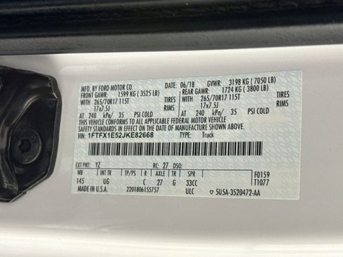 Used 2018 Ford F150 XLT w/ Equipment Group 301A Mid AWD/4WD image 36