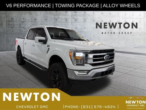Used 2021 Ford F150 Lariat AWD/4WD image 1