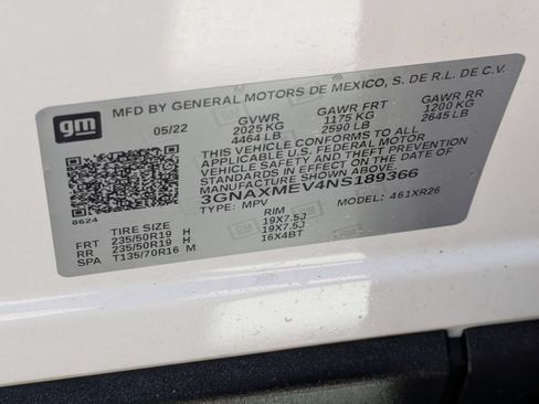 Used 2022 Chevrolet Equinox RS w/ RS Leather Package FWD image 30