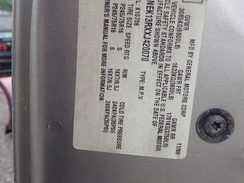 Used 1999 Chevrolet Tahoe Z71 w/ Preferred Equipment Group image 14