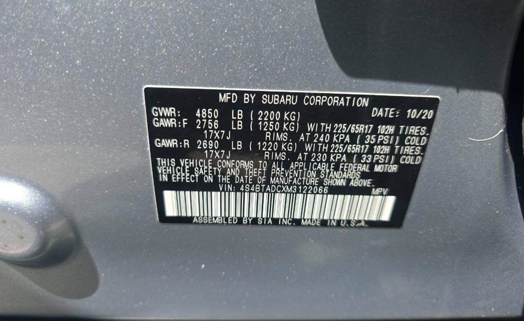 Used 2021 Subaru Outback Premium AWD/4WD image 19