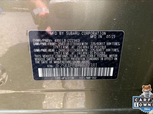 Certified 2023 Subaru Forester Premium w/ Popular Package #2 AWD/4WD image 33