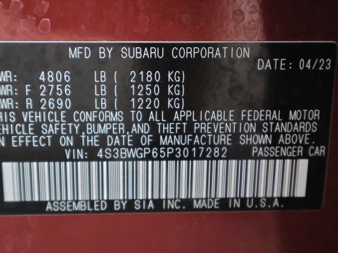 Used 2023 Subaru Legacy Touring XT w/ Tech Package 3 AWD/4WD image 27