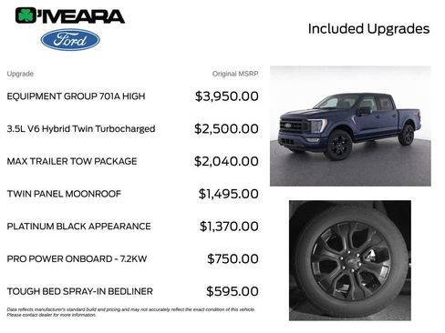 Used 2023 Ford F150 Platinum w/ Equipment Group 701A High AWD/4WD image 4