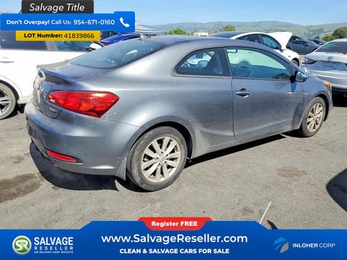 Used 2015 Kia Forte Koup EX w/ EX Premium Package FWD image 4