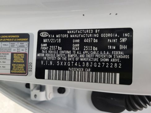 Used 2018 Kia Optima LX w/ 17" Alloy Wheels Package image 33