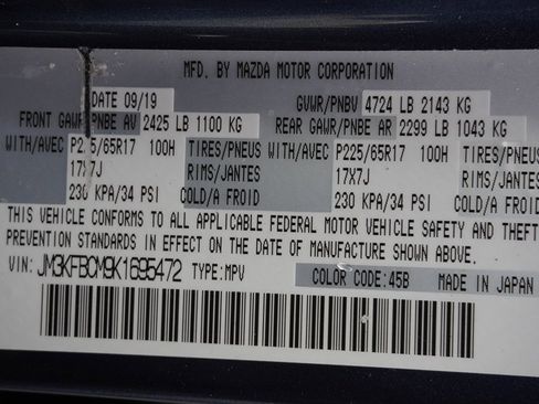 Used 2019 MAZDA CX-5 Touring image 53