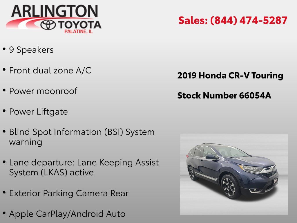 Used 2019 Honda CR-V Touring image 2