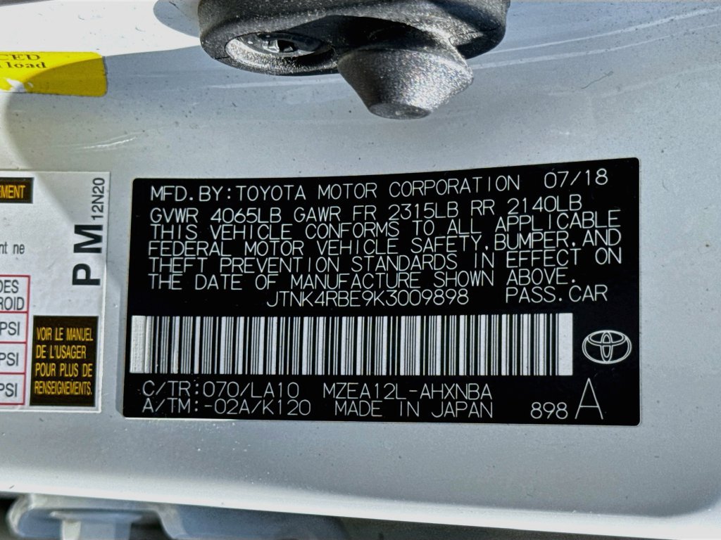 Used 2019 Toyota Corolla XSE FWD image 39