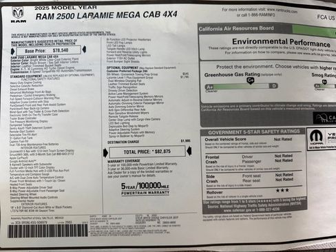 New 2025 RAM 2500 Laramie image 35