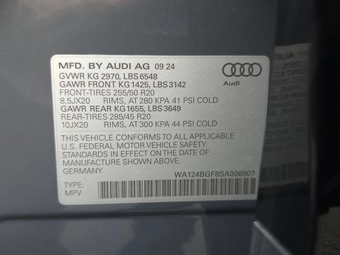 Used 2025 Audi Q6 e-tron Premium Plus w/ Premium Plus AWD/4WD image 62