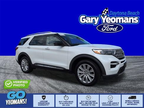 Used 2022 Ford Explorer Limited w/ Equipment Group 301A RWD image 1