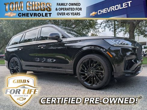 Used 2025 Lincoln Aviator Reserve w/ Jet Appearance Package RWD image 1