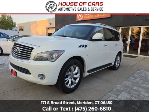 Used 2014 INFINITI QX80 4WD w/ Theater Package image 8