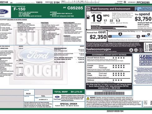 Used 2023 Ford F150 XLT w/ Equipment Group 302A High AWD/4WD image 34