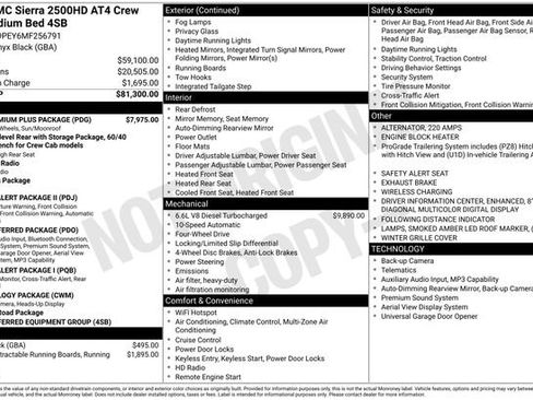 Used 2021 GMC Sierra 2500 AT4 w/ AT4 Premium Plus Package AWD/4WD image 32