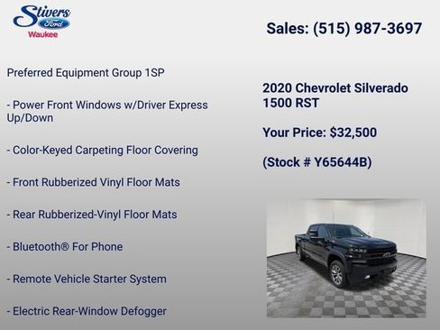 Used 2020 Chevrolet Silverado 1500 RST AWD/4WD image 16