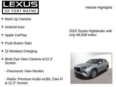 Used 2020 Toyota Highlander Limited AWD/4WD image 7
