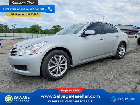 Used 2008 INFINITI G35 Sedan w/ Premium Pkg image 1
